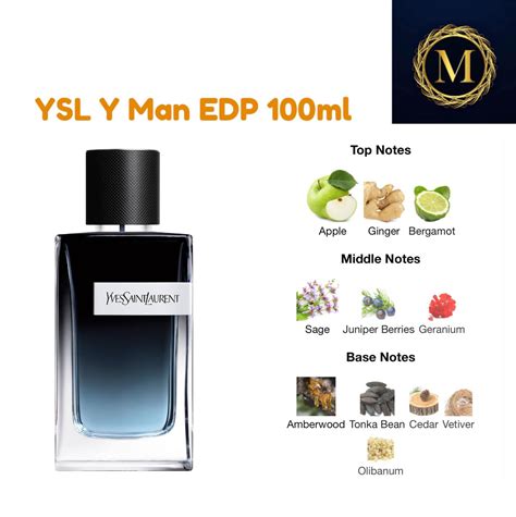 YSL y edp top notes